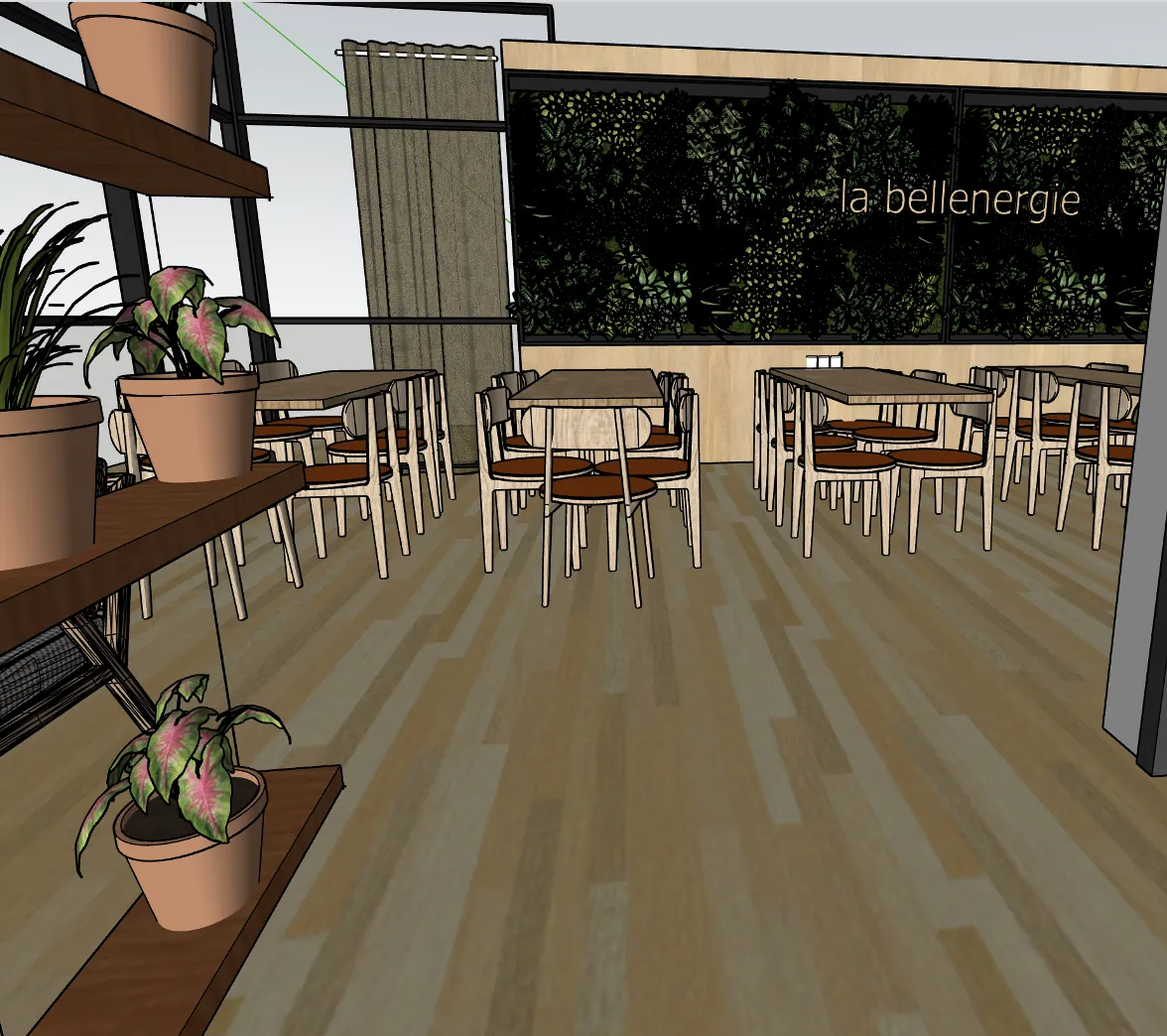 Aménagement des bureaux de la Bellenergie à Toulon var