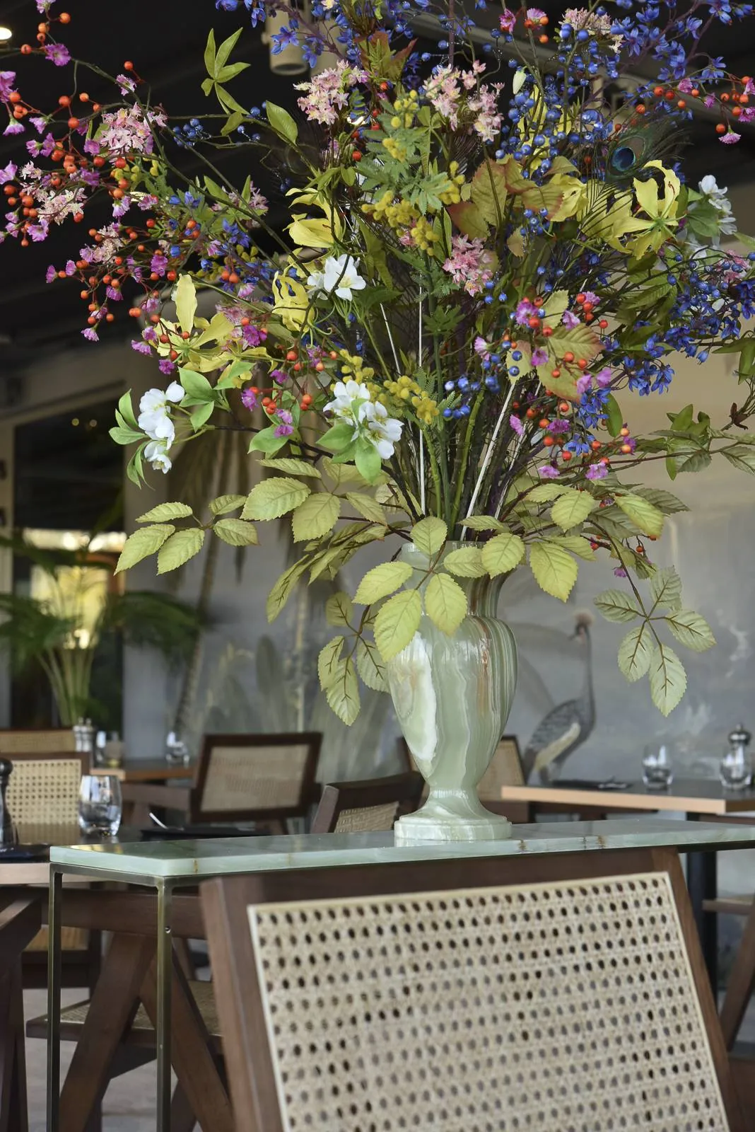 Aménagement en décoration d’intérieure restaurant Le Parc la Ciotat — vue 7