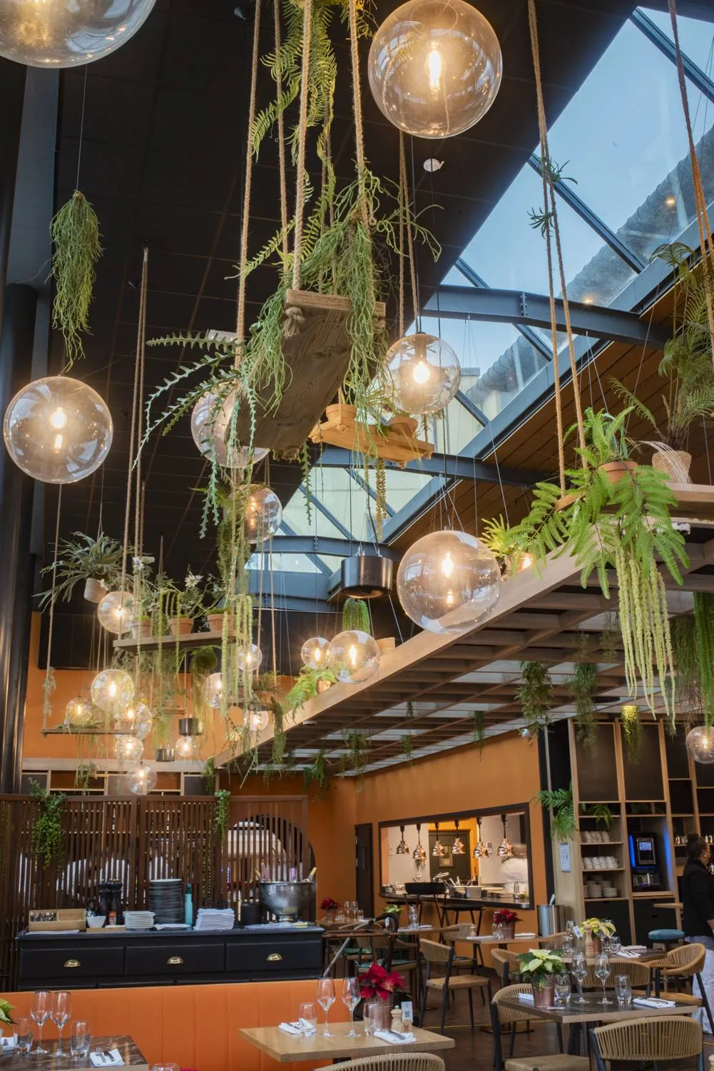 Décoration végétale de l’hôtel Aquabella à Aix en Provence restaurant groupe Partouche proche de Marseille - L’art végétal au service de vos espaces intérieurs et extérieurs — vue 4