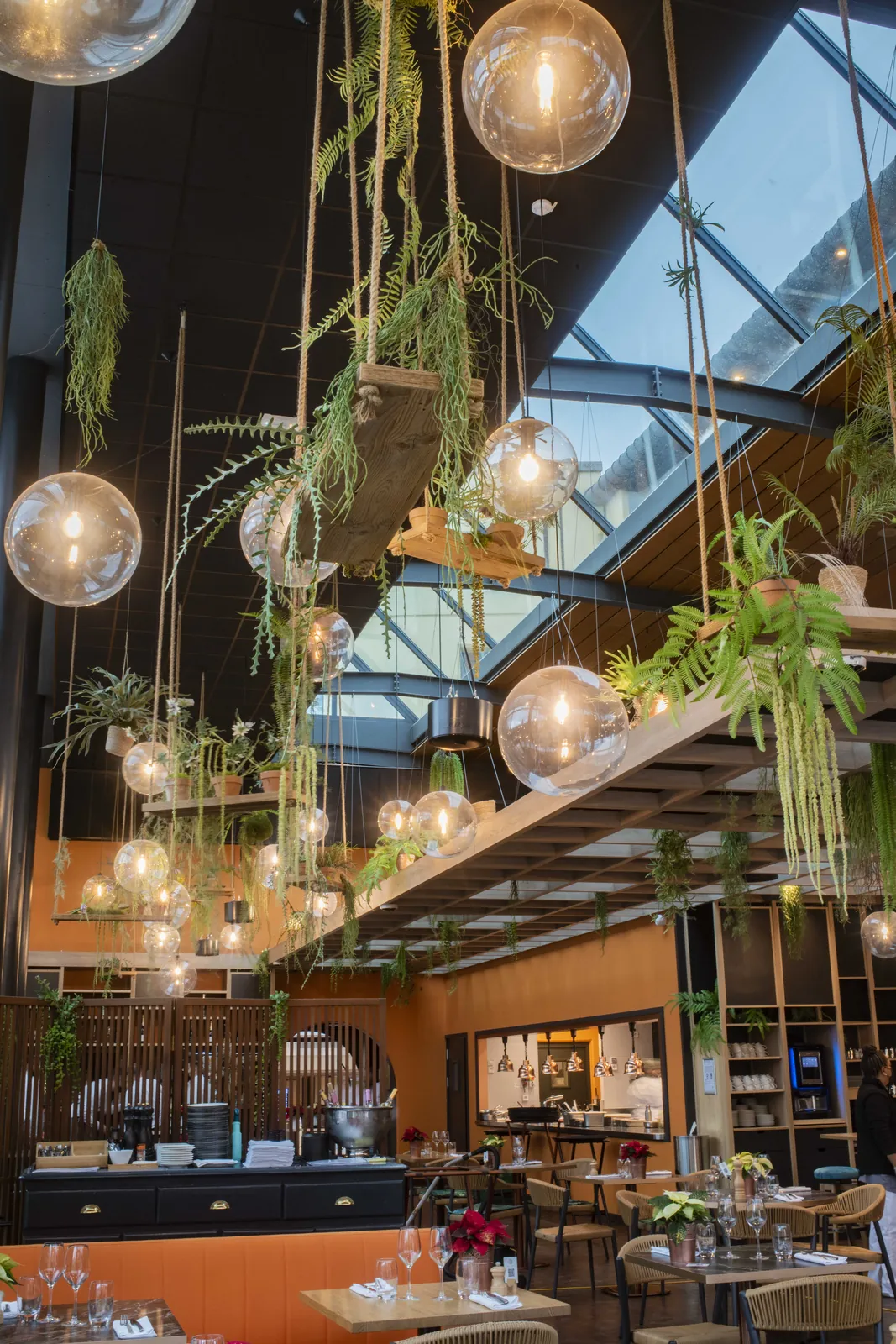 Décoration végétale de l’hôtel Aquabella à Aix en Provence restaurant groupe Partouche proche de Marseille - L’art végétal au service de vos espaces intérieurs et extérieurs — vue 2