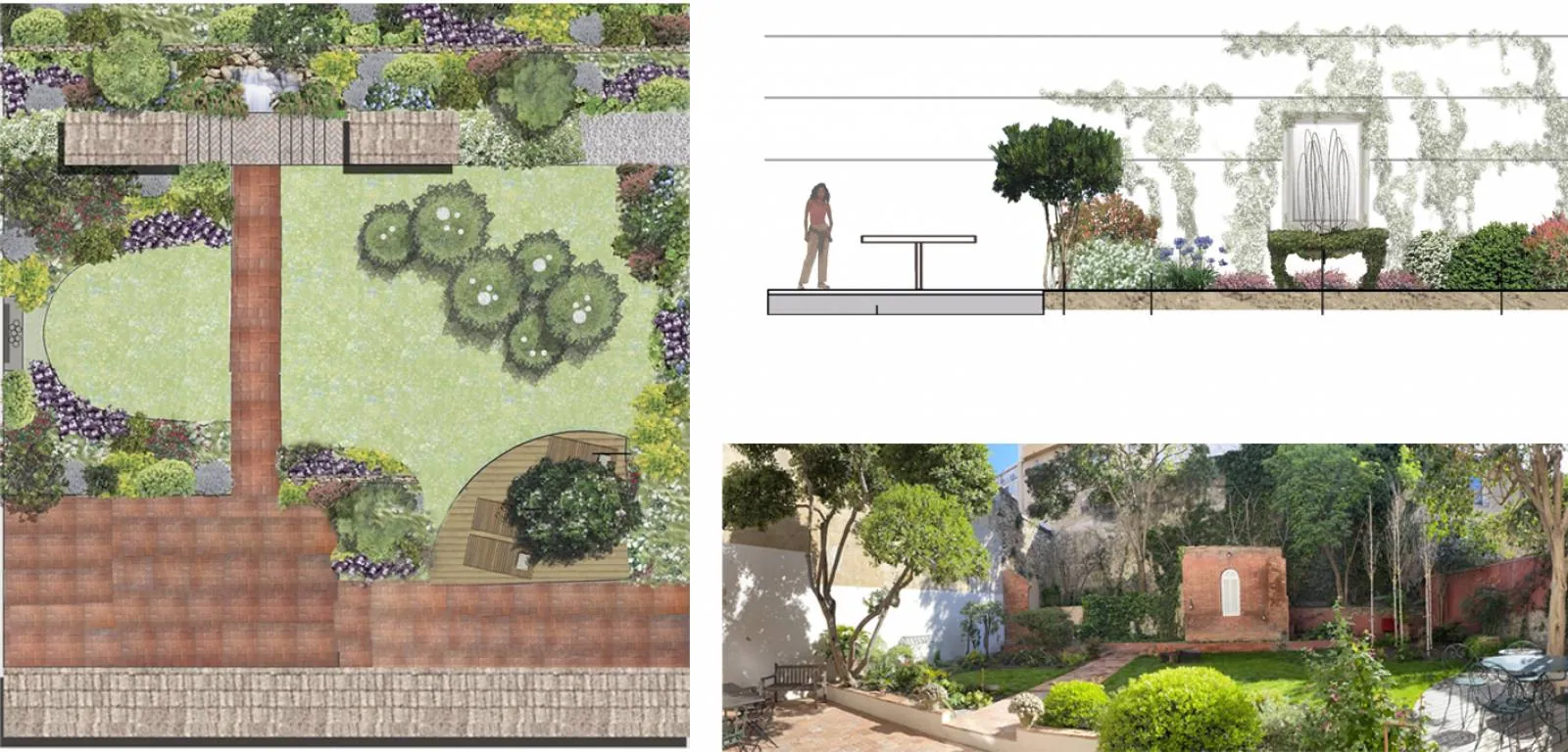 Création du » Jardin Florentin » au coeur de Marseille — vue 5