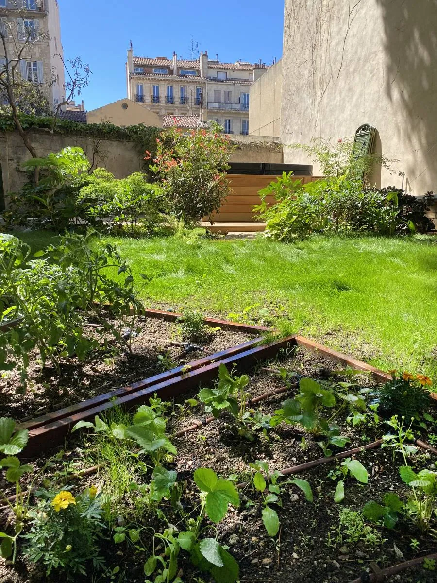 Création d’un jardin »Potager spa » à Marseille bouche du rhone — vue 3