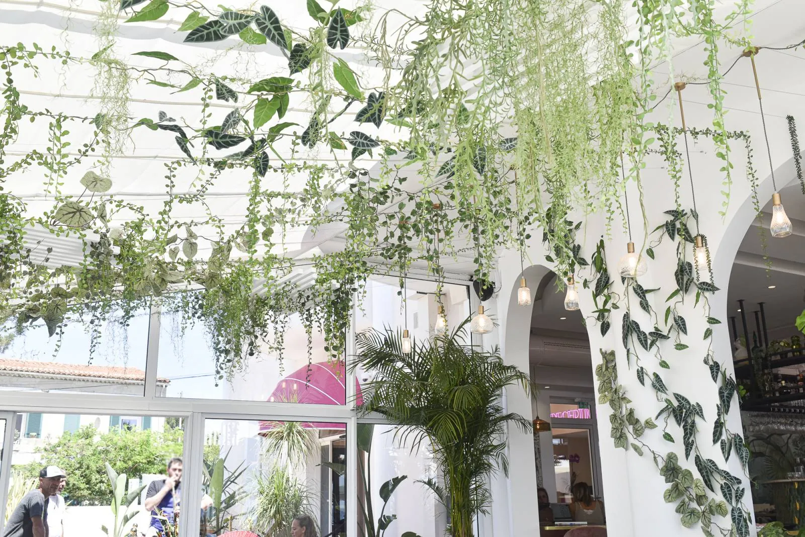 Décoration végétale intérieure de l’Hotel Rose Thé à la Ciotat près de toulon aix en provence marseille dans les bouche du rhone - L’art végétal au service de vos espaces intérieurs et extérieurs — vue 2