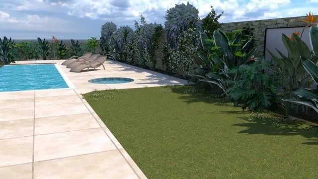 Projet d’aménagement d’une villa en restanque à Aix en Provence — vue 5